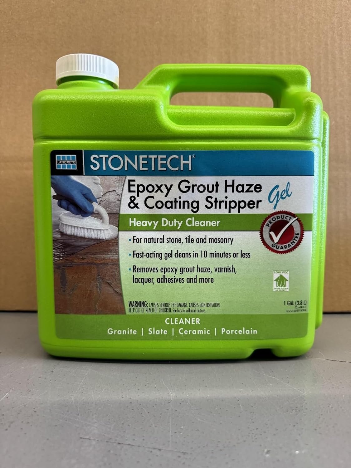 
Stonetech Epoxy Grout Haze Remover & Coating Stripper - Quick Shower Grout Cleaner for Tile Floors - Water Based Tile Cleaner - Dissolve Tough Coatings.. Hover